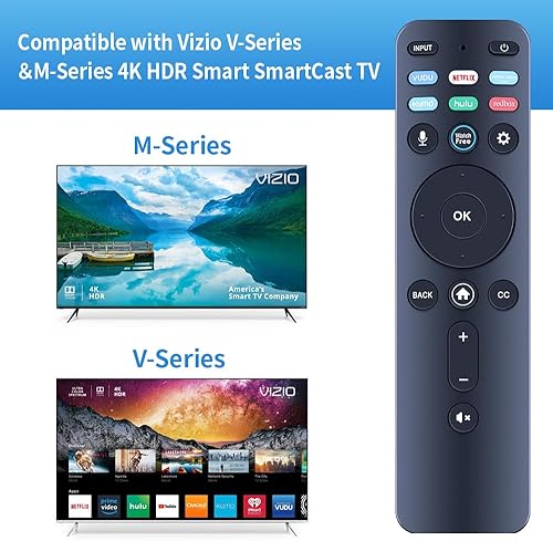 Miniatura 2 de XRT260 - Control remoto de voz de repuesto para Vizio V-Series 4K Smart TV V435-J01 V505-J01 V505-J09 V505C-J09 V555-J01 V585-J01 V655-J04 V655-J09