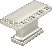 Vista 13 de Perillas cuadradas para gabinete, paquete de 20 tiradores de cajón de bronce aceitado de 1.3 pulgadas, accesorios de gabinete vintage para pomos