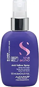 Alfaparf Milano Semi di Lino Blonde Anti-Yellow Spray - Spray leave-in antiamarelamento para cabelos descoloridos 125 ml