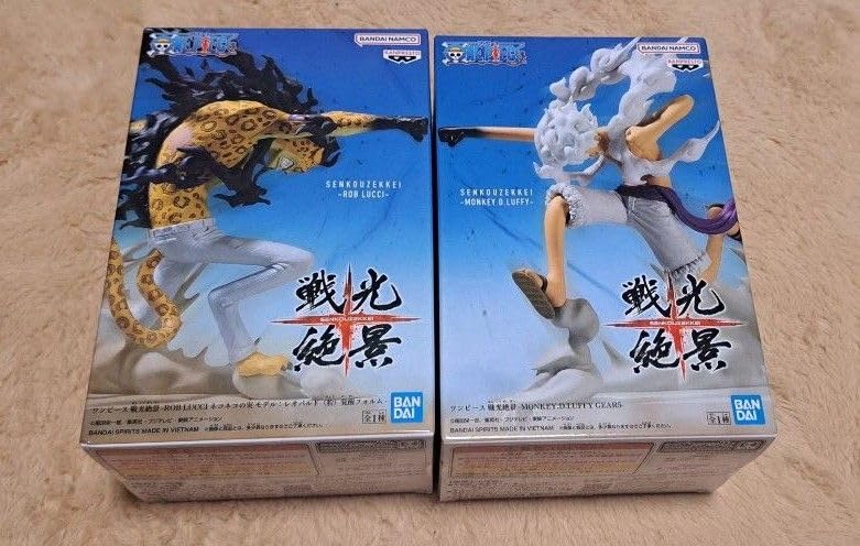 Amazon.co.jp: ワンピ ース 戦光絶景 ルフィGEAR5 ニカ ロブ ルッチ 