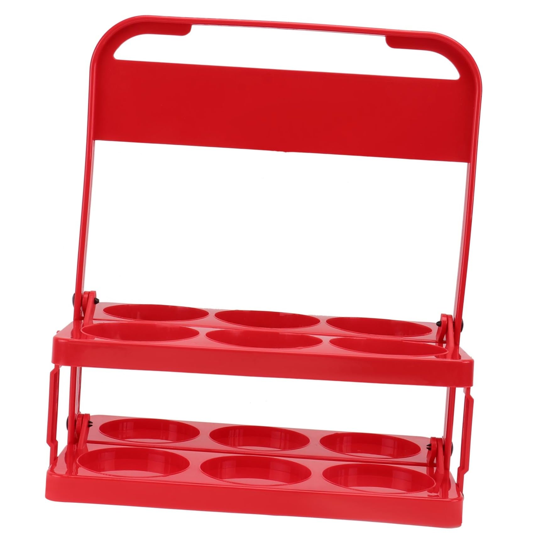 FUNOMOCYA Beer Bottle Holder Container Craft Beer Bottle Rack Folding Beer Basket Bottle Organizer Bottle Shelf Beer Crate Organizer