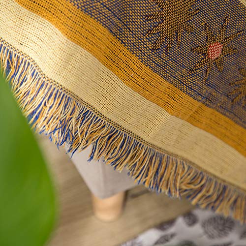 Couverture de canapé coton tissé plaid grand lit double salon