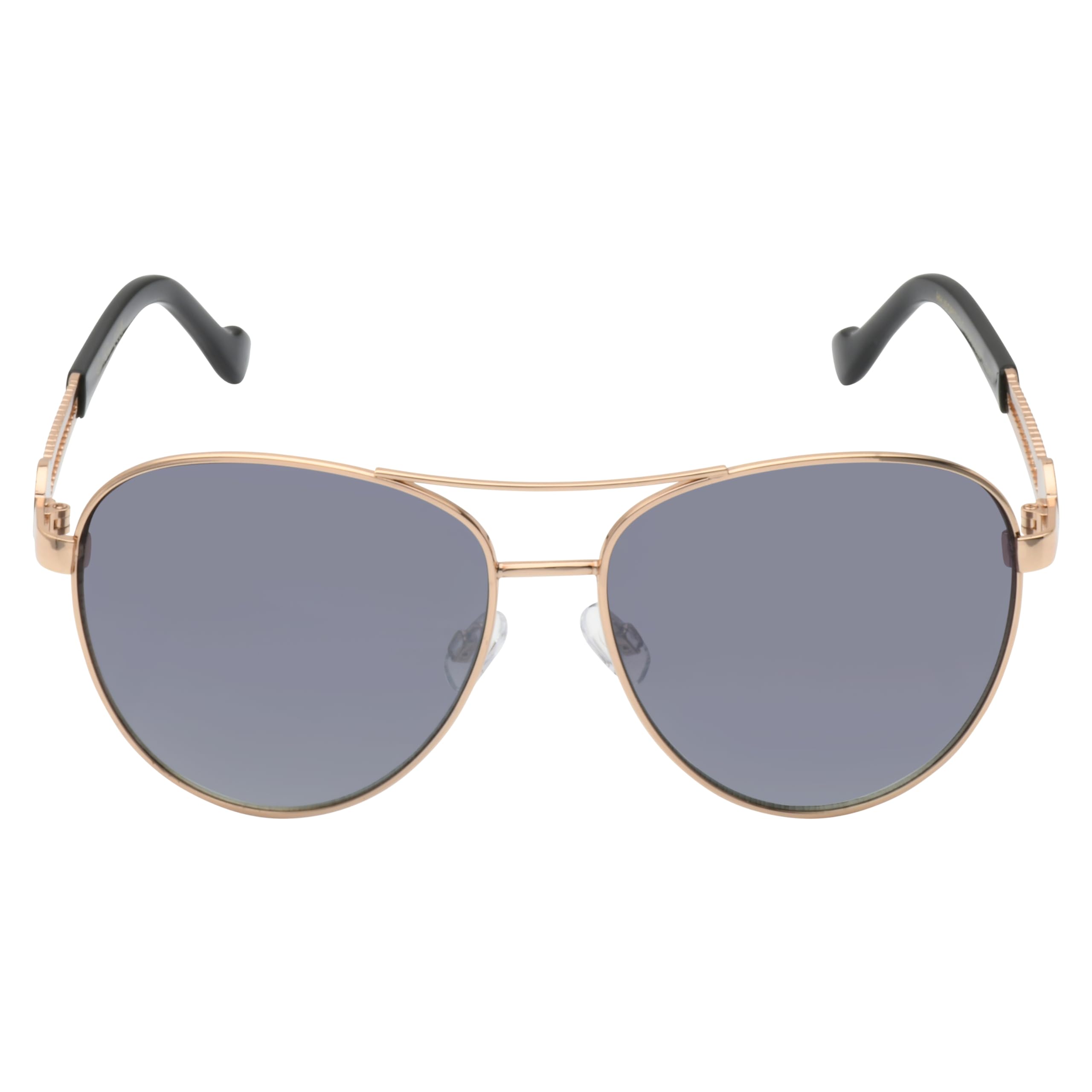 Jessica Simpson J6219 - Gafas de sol de aviador de metal para mujer con protección UV400. Regalos glamurosos para ella, 61 mm