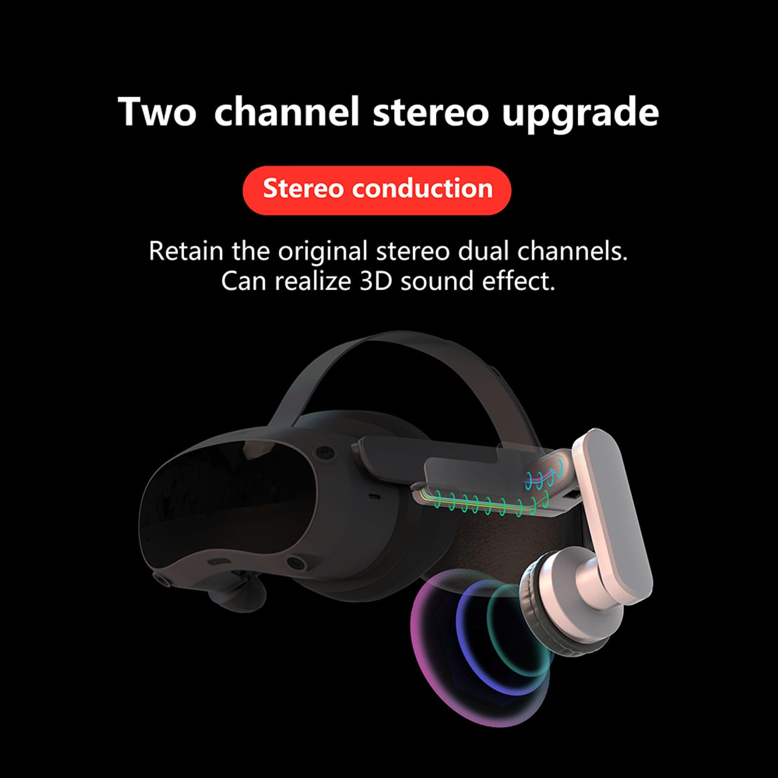 Amazon.co.jp: PICO 4 VR ヘッドセットイヤーマフ、3D サウンド効果の