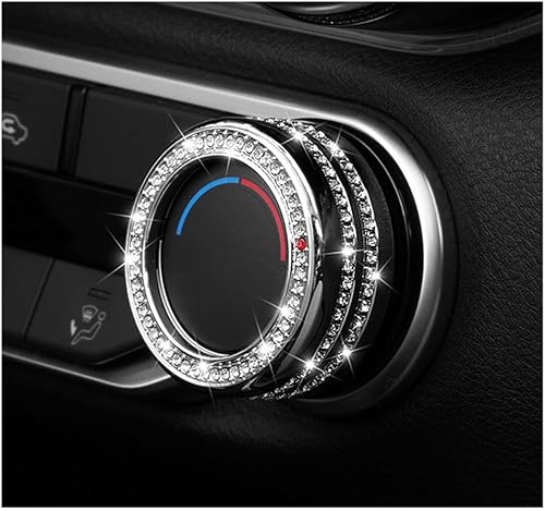 Miniatura 5 de Accesorios interiores brillantes para Nissan Sentra 2020 2021 2022 2023 2024 2025 accesorios de modificación de cristal de diamantes de imitación