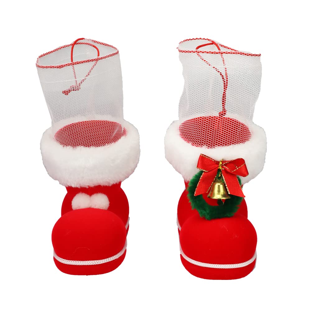 Amazon.co.jp: クリスマスの定番！！かわいいクリスマスブーツ。ネット