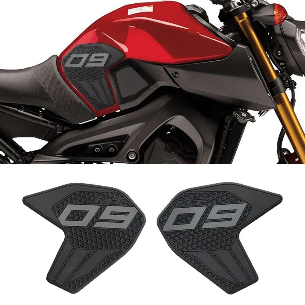 Moto Adesivo Copri Serbatoio Per MT09 protezione serbatoio laterale | Per MT-09 13-20 Protezione laterale del serbatoio per accessori moto