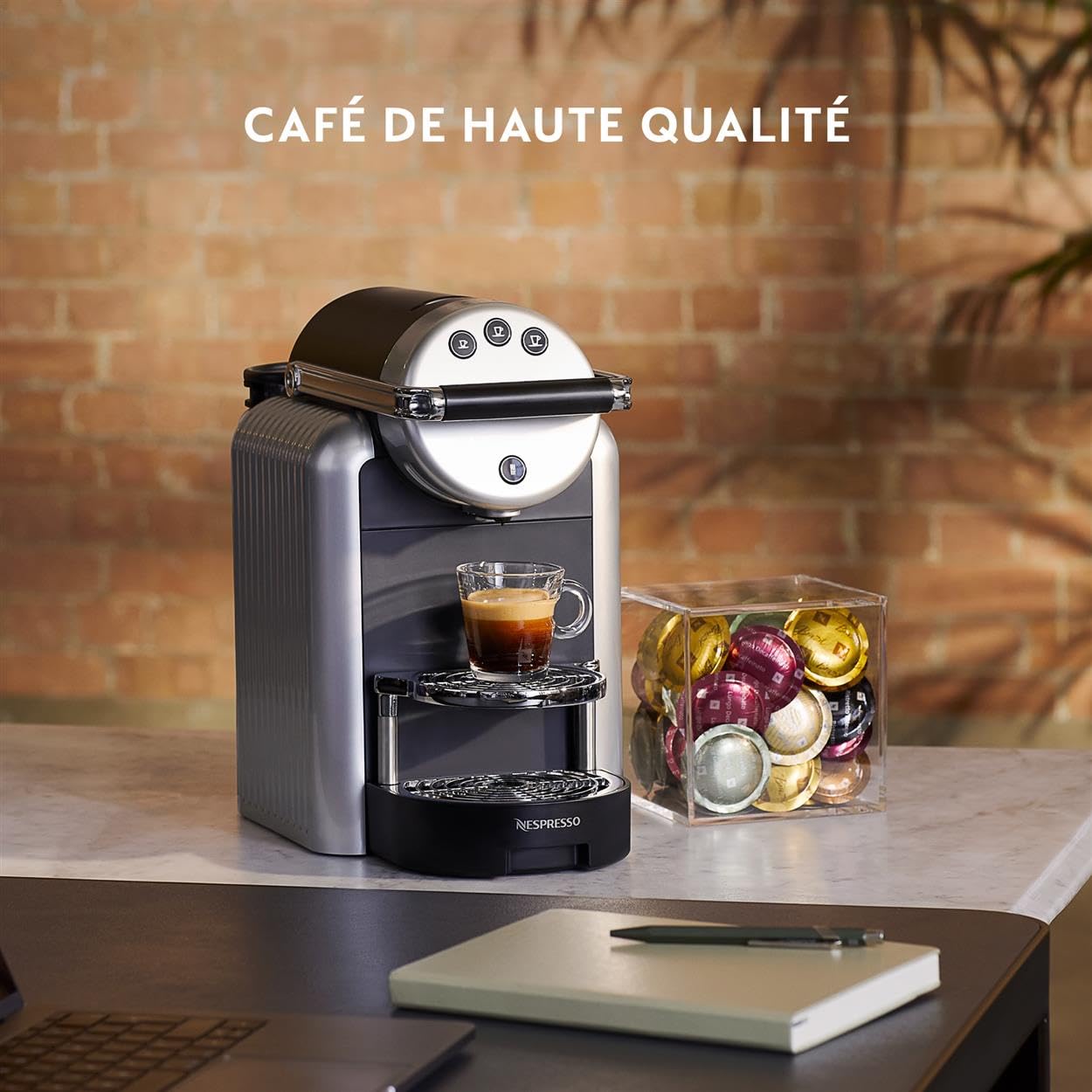 Nespresso Professionnel – Machine à Café Zenius pour Capsules Professionnelles - Boite de 50 Capsules Cafés Classic LEGERRO