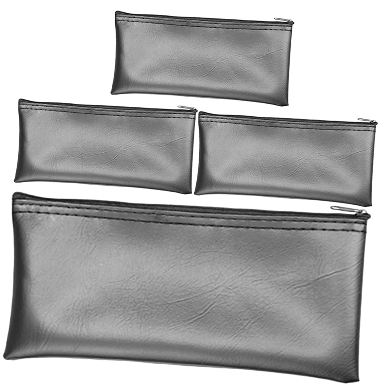 Abaodam 4Pcs Microphone Storage Bag with Zipper Design Durable Protective Pouch for Organizing and Carrying Microphones for Singing and Live Performances