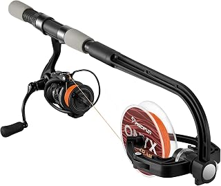 Piscifun Fishing Line Winder Spooler - Automatic Reel Spooler Machine with Suction Cup for Even Spooling Braided Mono Lines