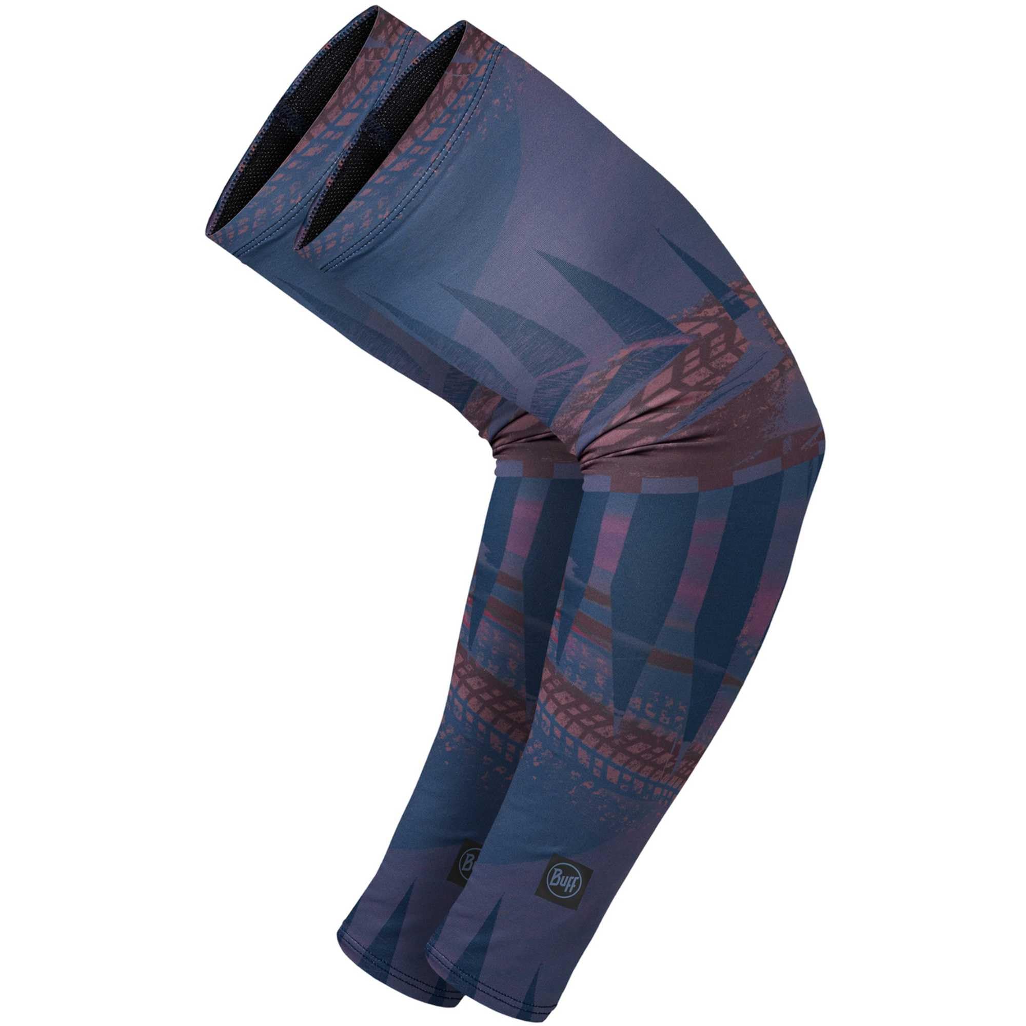 Buff® Mangas de brazo QUERCUS MULTI L, Rojo, azul, púrpura, L