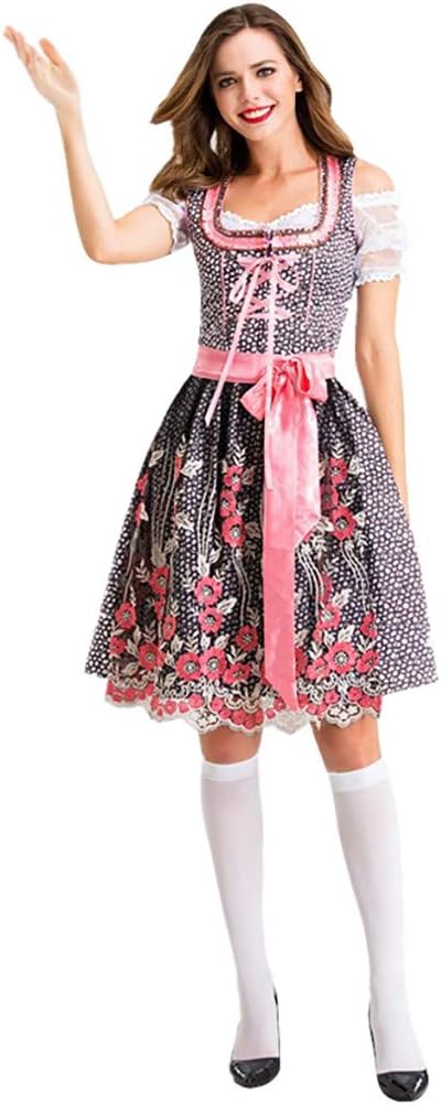 Oktoberfest Dirndl Costumes Women German Beer Day Traditional Bavarian Dresses