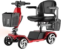Vista 9 de Scooter eléctrico de movilidad para adultos, dispositivo de silla de ruedas para viajes, ancianos, 20 millas por carga. Peso máximo de 330 libras