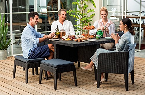 Preisvergleich Produktbild Keter Set Columbia 7 Sitzer