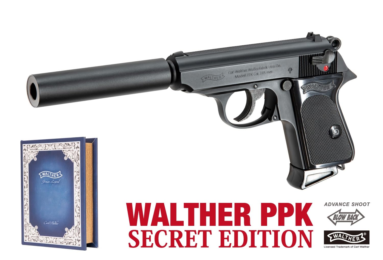 Amazon.co.jp: Maruzen(マルゼン) ワルサー PPK シークレット