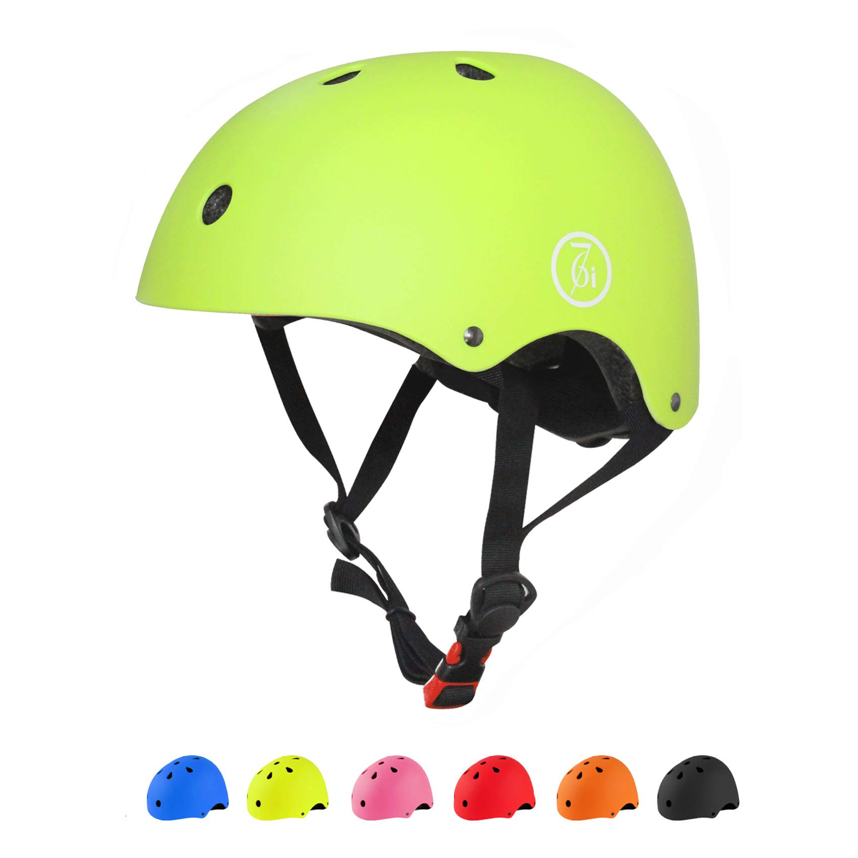 67i Skateboard Helmet Adult Bike Helmet Adjustable and Protection for Skating Helmet Adults Multi-Sports Cycling Skateboarding Scooter Roller Skate Inline Skating Rollerblading