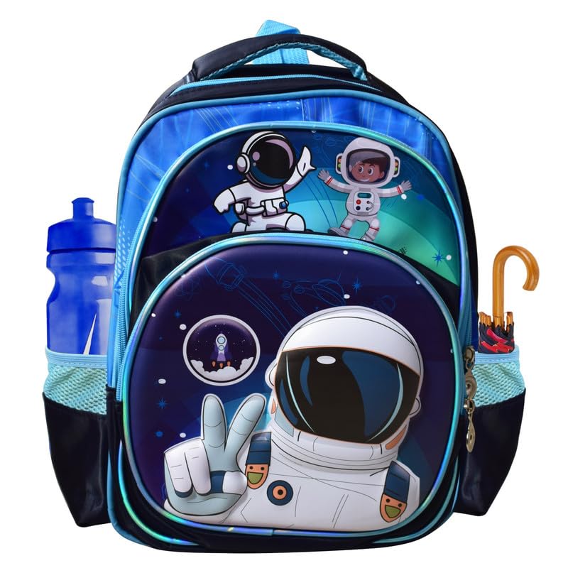 School Backpack | Honeycomb Design Soft Breathable Back Cushion| L-28 X W-16 X H-36 CM| Kindergarten Kids for 1 to 6 Years-image-45