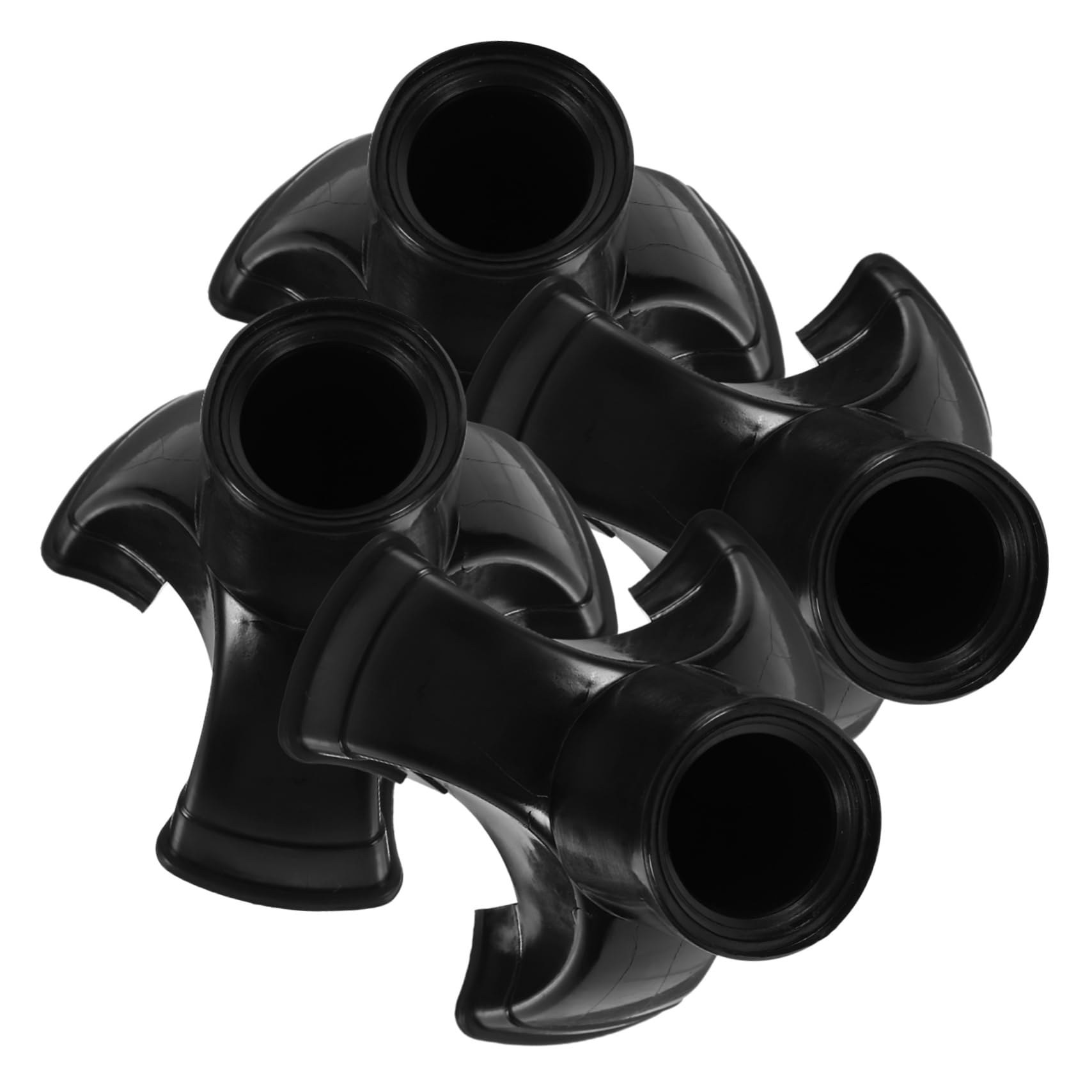 FOMIYES 4Pcs Skid Replacement Tips for Walking Sticks Trekking Poles Durable Foot Pads for Enhanced Stability Fits for Hiking and Outdoor Activities