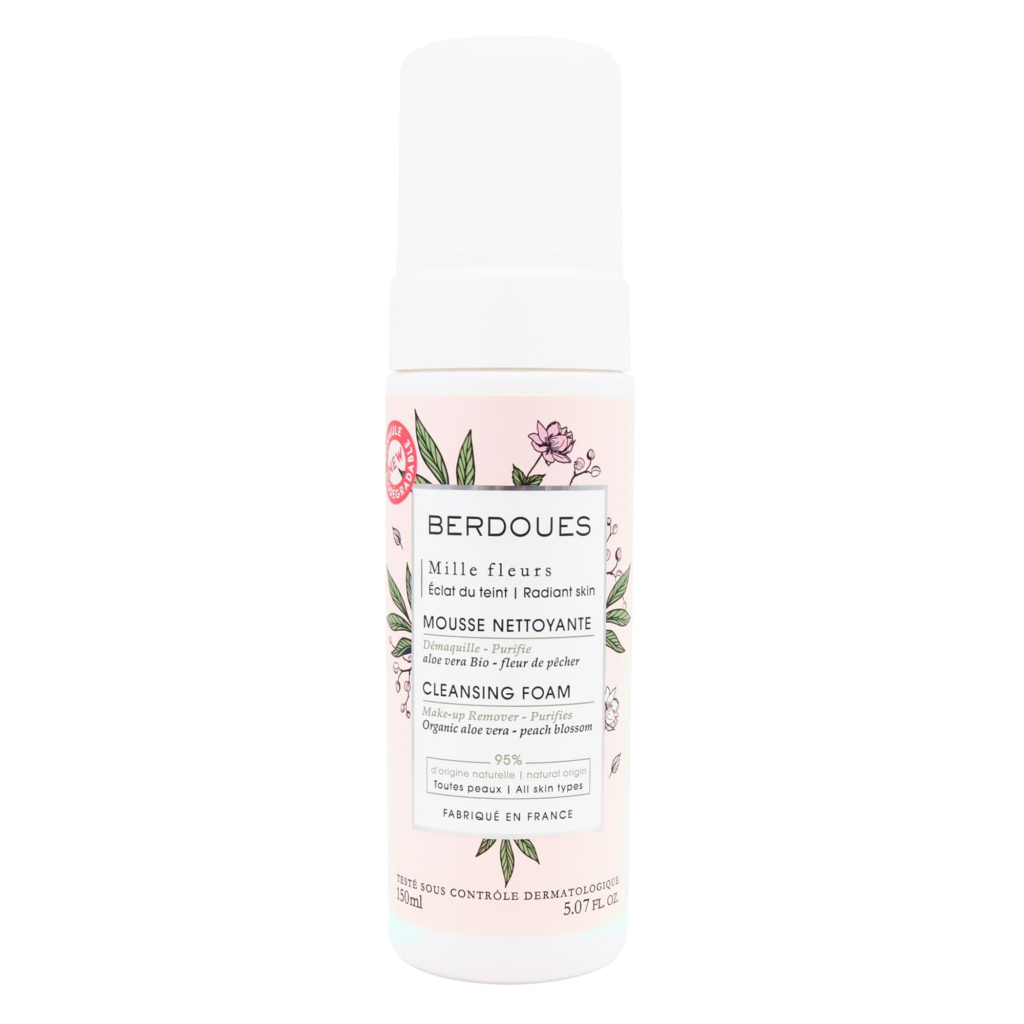 Berdoues Mille Fleurs Espuma Limpiadora Desmaquillante 150 Ml Mujer