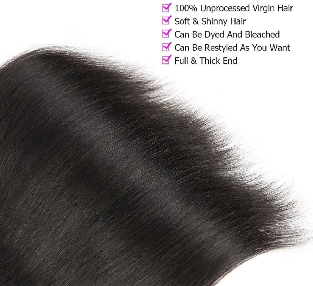 Tissage Bresilien Cheveux Humain Extensions lisse Naturel 121212 Pouce 210g | Tissage Brésilien Vierges Lisse 100% meches Raide mèches Extension Straight Human Hair Bundles Tissage Cheveux Naturels