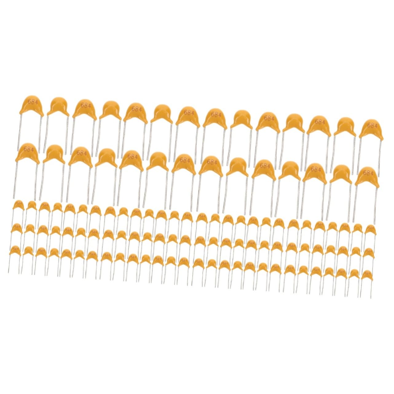 Baluue 600 pcs capacitor ceramics 12v diode capturadora de video snap circuit electronic parts electronic components multi-layer suite Metal