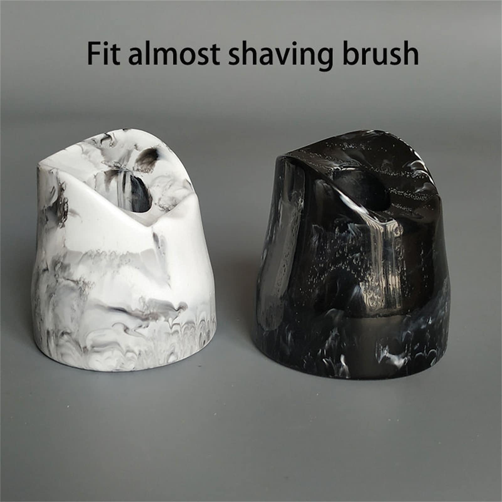 AnSafe Pennello da Barba Alta qualità Pelo di Tasso Puro Regalo per l'Uomo Barba Sapone Pennello in Schiuma Fatto a Mano Pennello da Barba Bagnato (Colore : Nero)