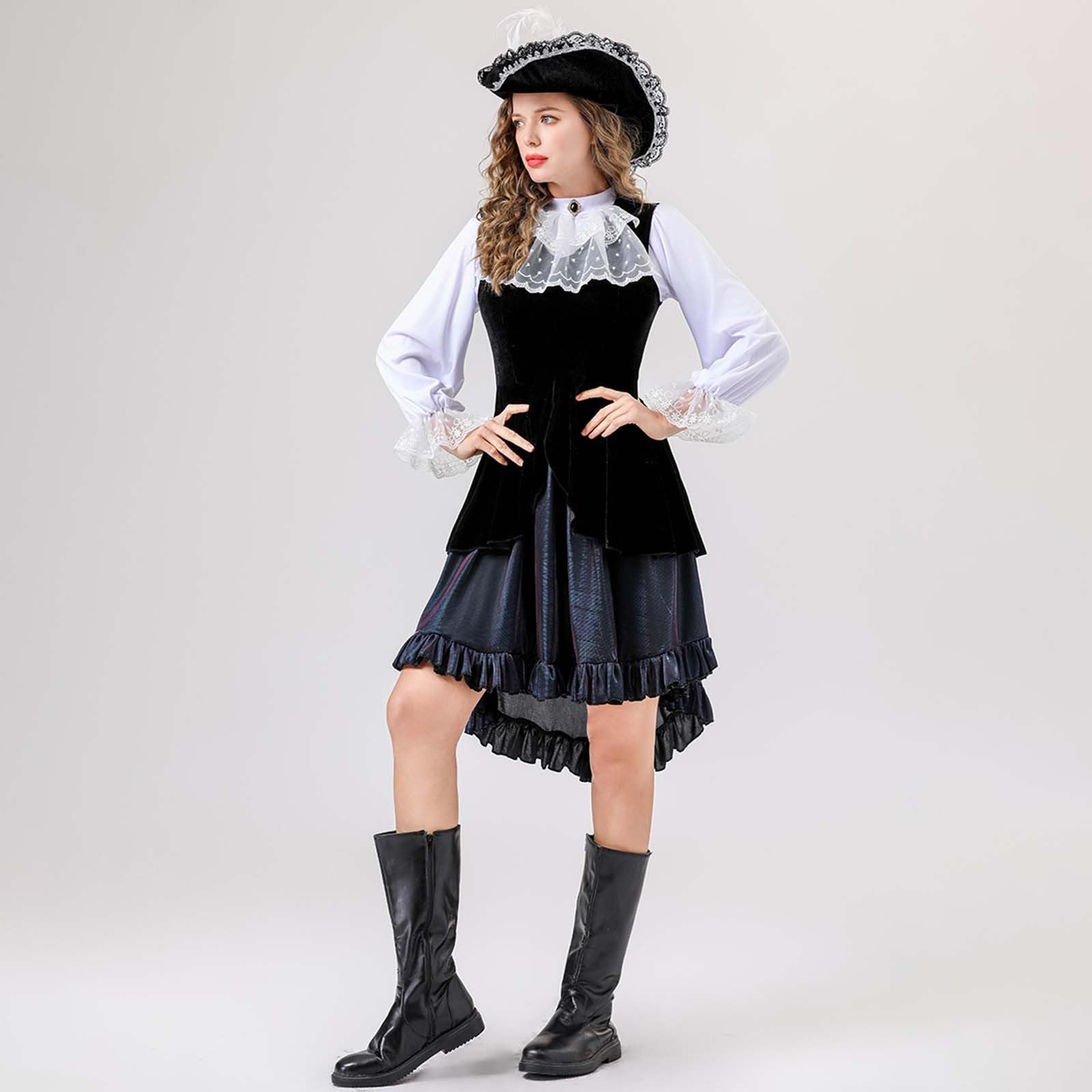 Karnevalskostüm,Piratenkostüm,Piratin Kostüm,Fastnachtskostüme,Piratenkostüm,Piraten Outfit,Pirat Kostüm,Cowgirl,Pirat,Karneval,Fasching