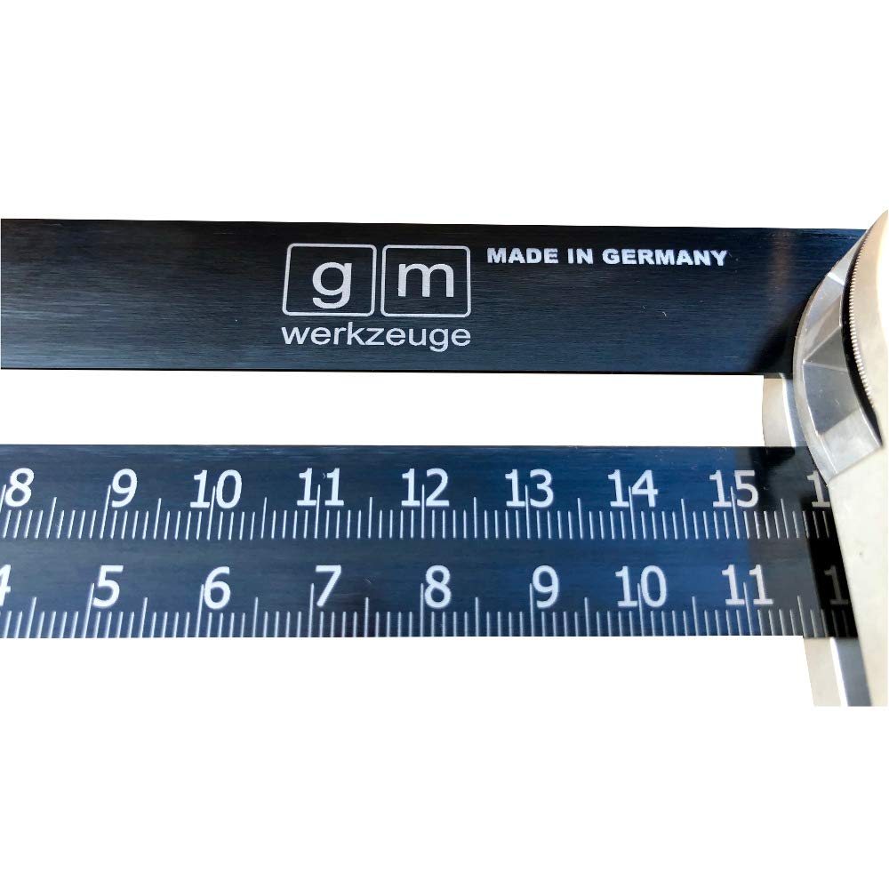 GM Multiwinkel Präzisionswinkel Schmiege Gehrmaß Streichmaß Winkel (Panga-Panga)