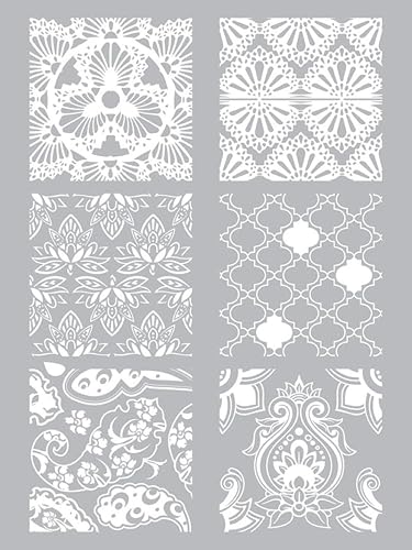 Plantilla 4.5 x 6.0 in para Arcilla Polimérica - Hindú