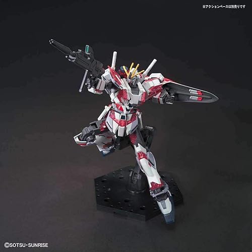 Miniatura 4 de Bandai Hobby HGUC #222 Narrative Gundam C Pack Gundam NT 1/144, blanco/rojo, modelo: BAS5056760