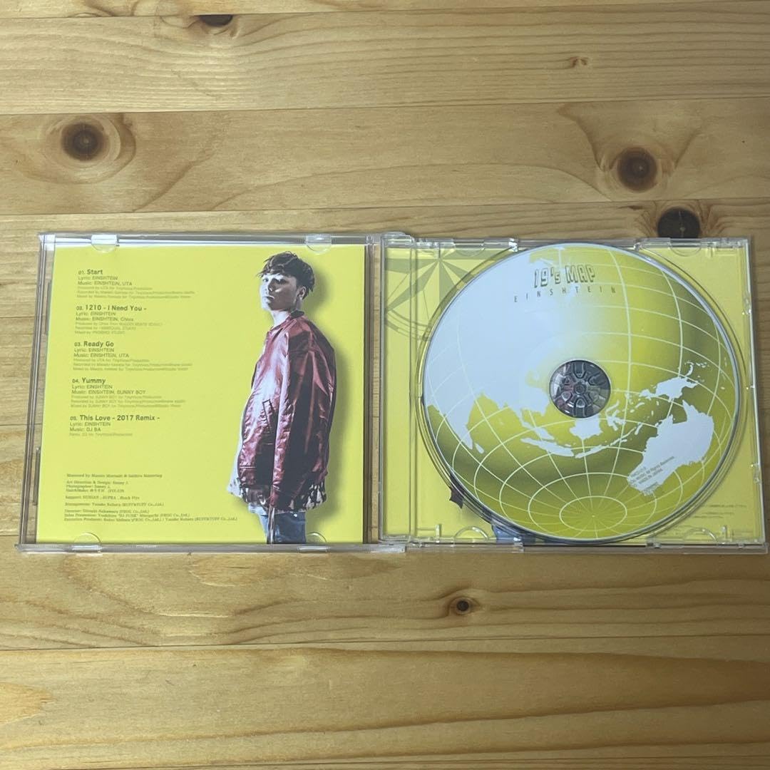 EINSHTEINサイン入りCD