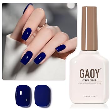 GAOY Deep Blue Gel Nail Polish
