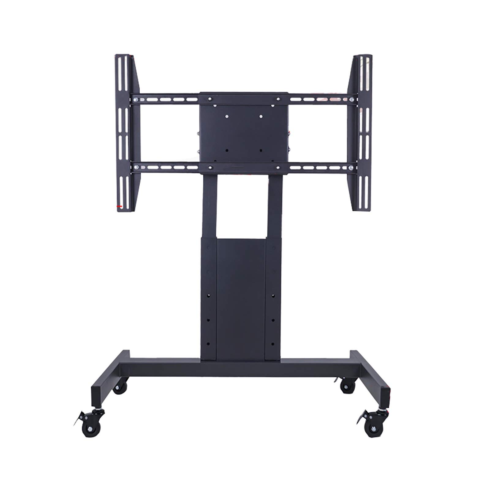 OLSKFUH Universal Tv Stand Tv Wall Mount Rolling/Mobile Tv Cart With Wheels, For 32-75 Inch Led Plasma Flat Panel Screen Tvs Up To 170 Lbs, Height Adjustable Rolling Stand,