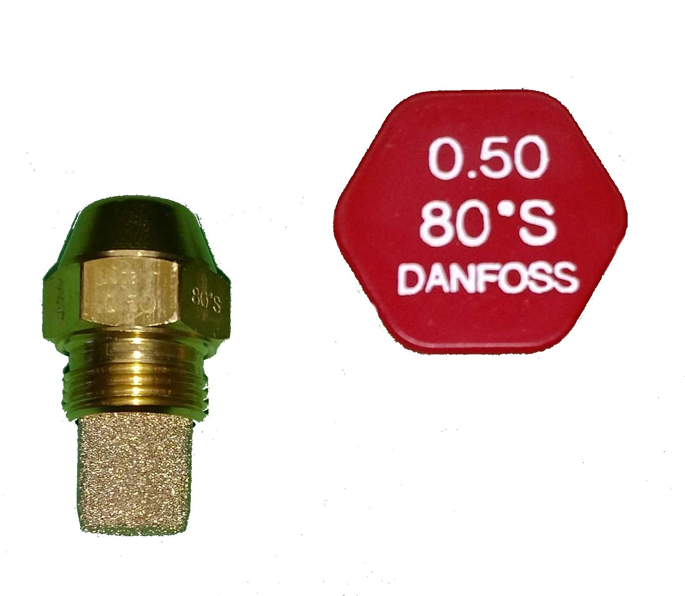 Danfoss Rundkopf Öldüse 0.30 Gph 80 Grad SR - Für Weishaupt Purflam Brenner