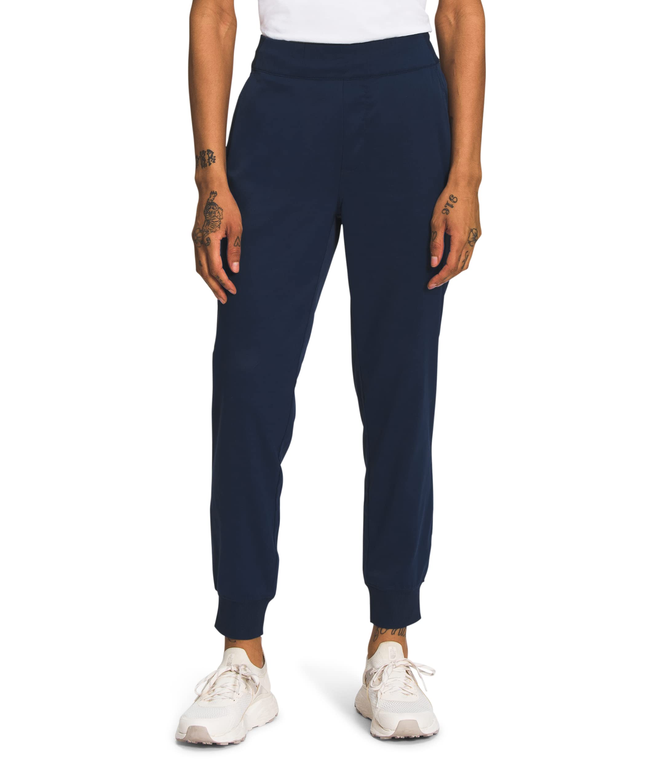 THE NORTH FACE Aphrodite Damen-Jogginghose in Übergröße, Summit Navy, X-Klein