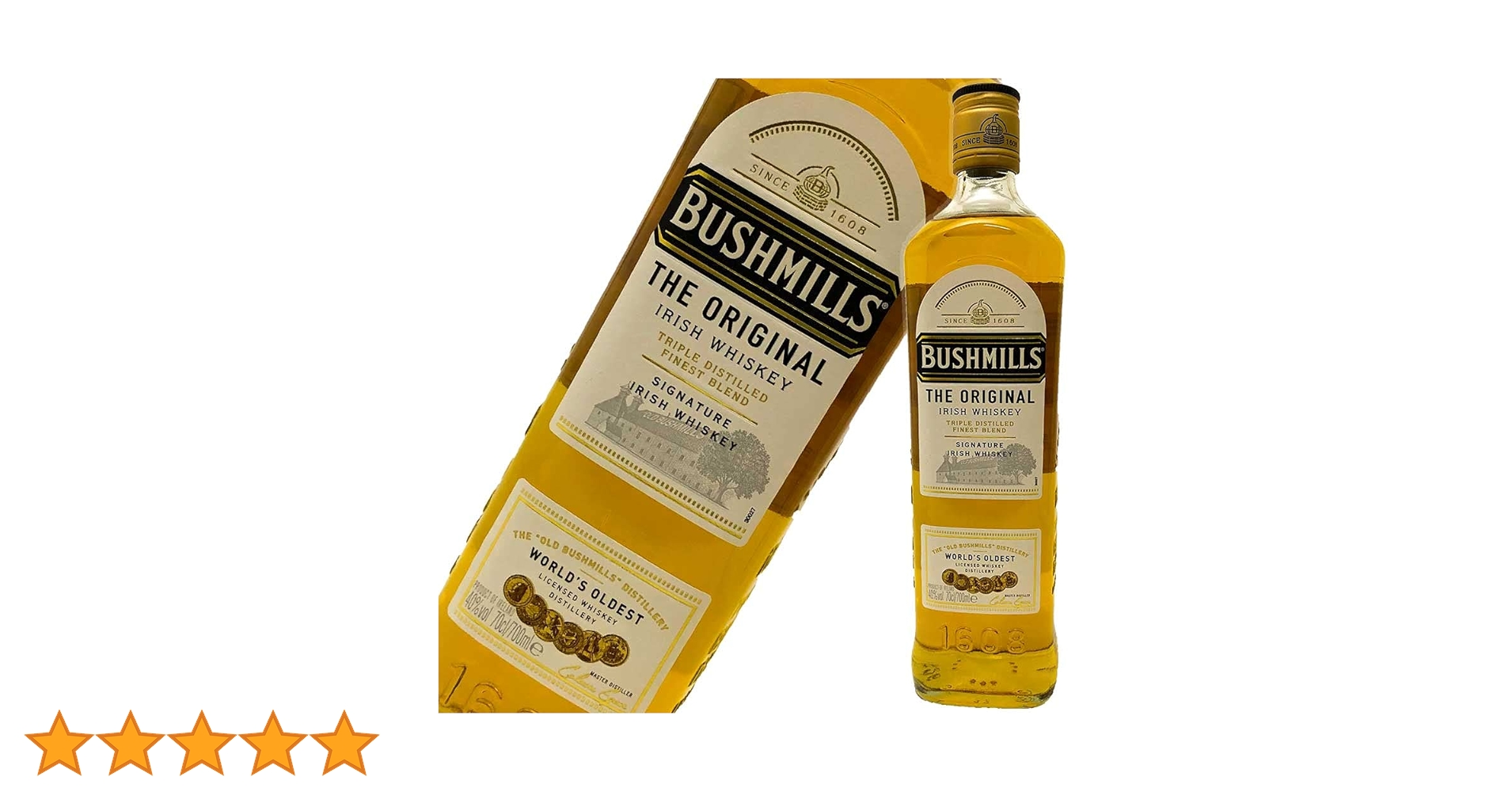 Amazon.co.jp: ブッシュミルズ 700ml 40度 [並行輸入品] : 食品