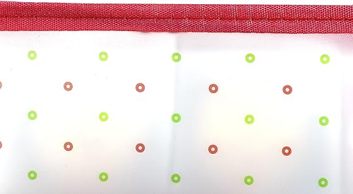 Miniatura 8 de Sattiyrch Caja de almacenamiento de adornos navideños de plástico, 4 bandejas con divisor personalizable, cierre con cremallera, a prueba de polvo,