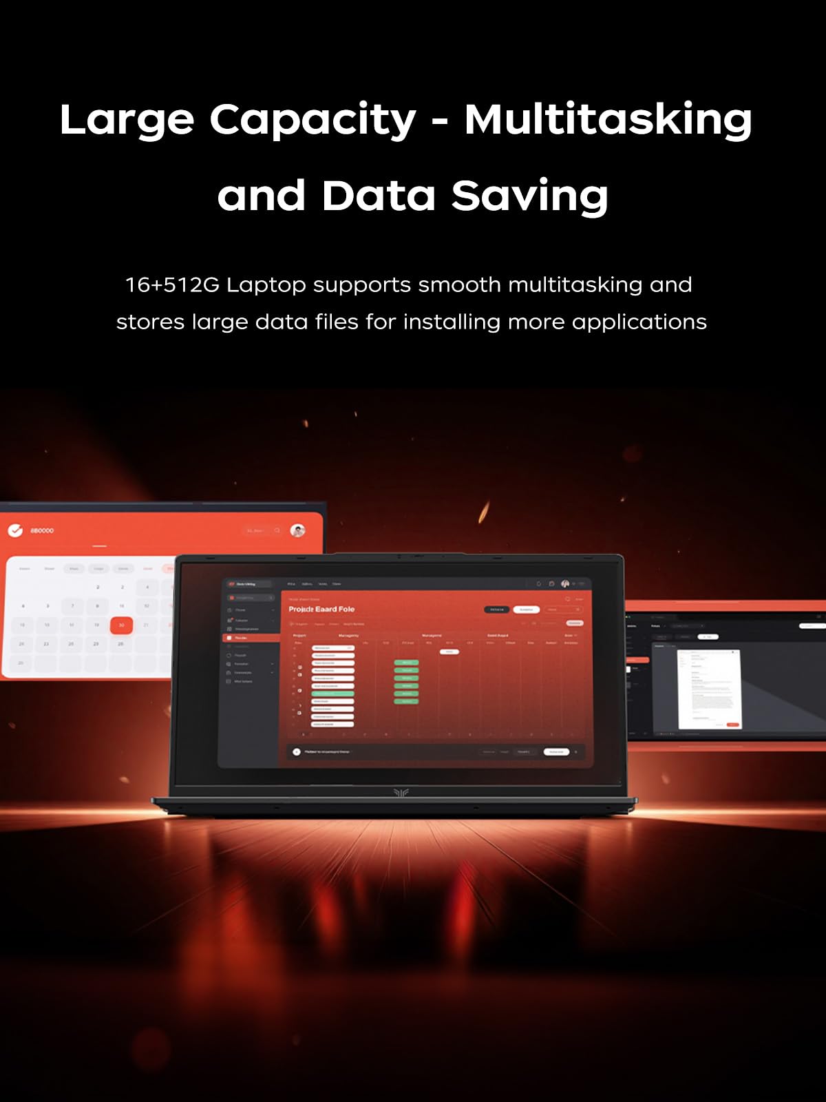 Gaming Laptop with AMD Ryzen7 7730U Processor（Up to 4.5GHz,8C/16T),16GB DDR4 RAM 512GB SSD, AMD Radeon Graphics,WiFi 6,15.6 inch IPS Display,Webcam, Windows 11 Laptop Computer for Video Editing