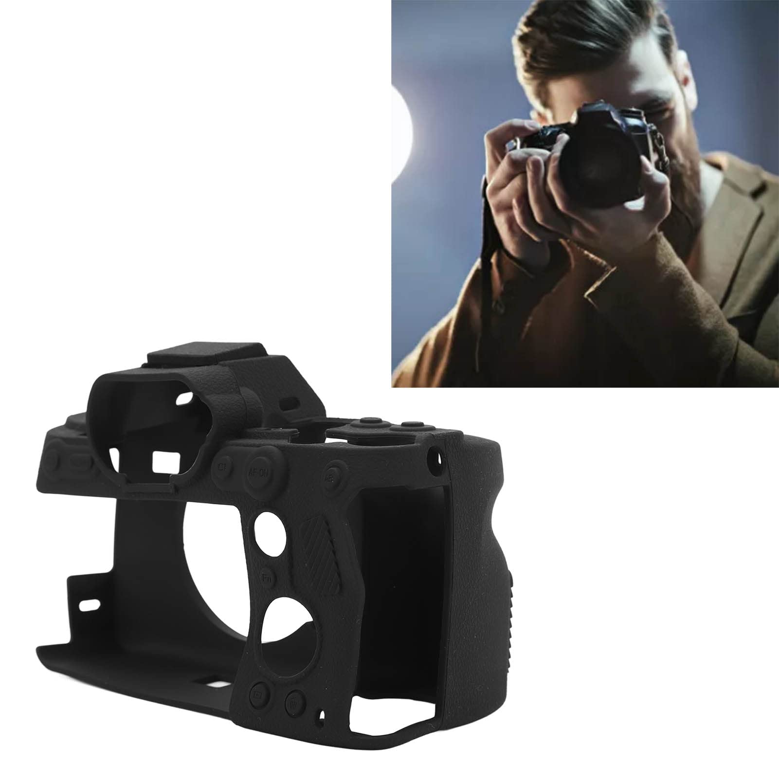 Custodia per fotocamera Custodia protettiva per fotocamera Soft Touch flessibile elegante e durevole per fotocamera 7/IV A7 IV A7M4