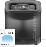 PETKIT CYBERTAIL Fontanella per Gatti, Pompa dell'Acqua Senza Fili,25dB Silenziosa,Fontanella per Cani,3.0 Aggiornare l'elemento Filtrante,1.8 L(Non Base Wireless) - 1