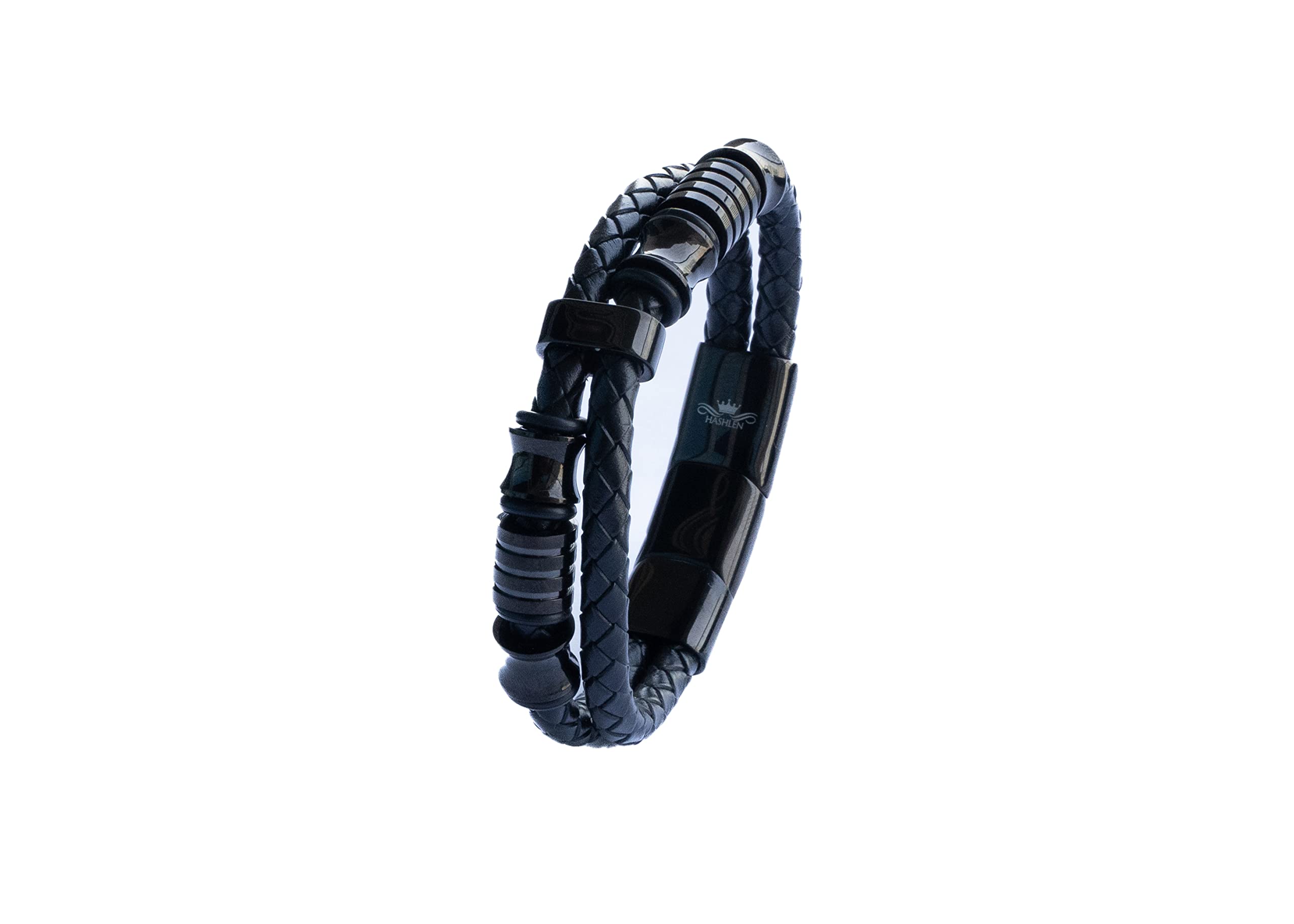 LenovoBraided Leather Bracelet for men… (Volund)