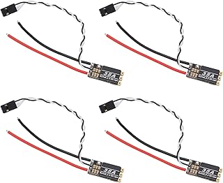 ESC sem escovas, luzes LED RGB integradas, sem escovas, controlador eletrônico de velocidade 35A, portátil, fácil de instalar para drone de 4 eixos
