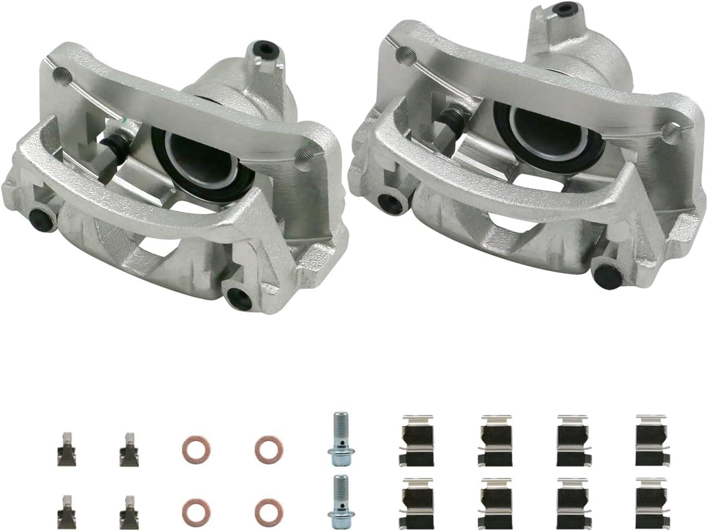 Chefull Rear Disc Brake Caliper Assembly With Bracket Fit for 2010-2022 Lexus GX460, 2003-2009 GX470, 2010-2022 Toyota 4Runner, 2001-2007 Sequoia, Rear Driver and Passenger Side, 19B2737,19B2736