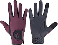 Vista 16 de EQUEST GripPro X-LITE Guantes de equitación - Ligeros, transpirables, Material antideslizante - Parte trasera de malla cómoda - Guantes