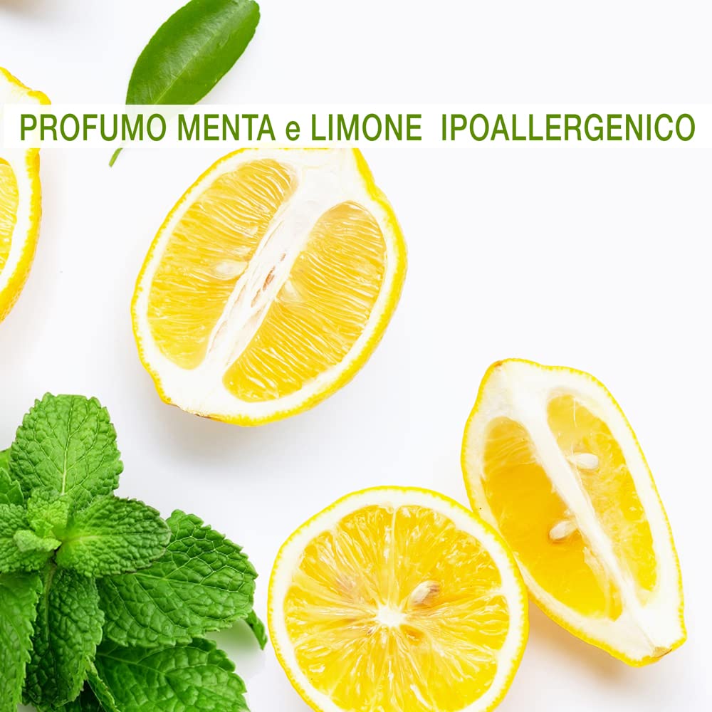 EKO Detersivo Pavimenti Liquido alla Spina 10Kg, Bag in Box - Ecologico, Profumo Ipoallergenico Menta-Limone