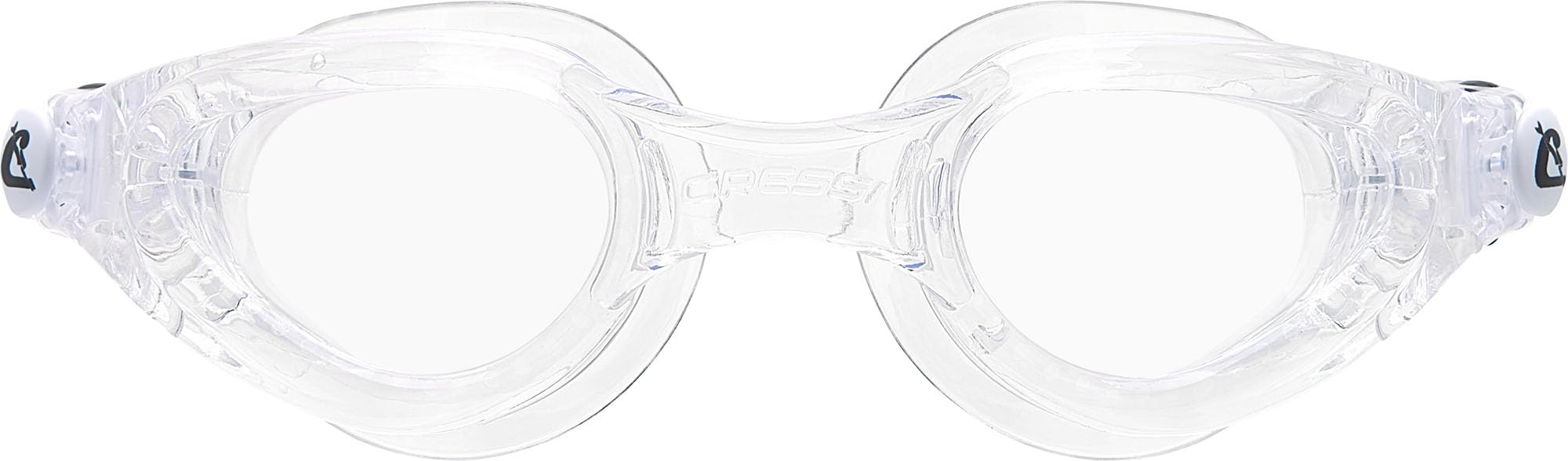 CRESSI Okulary Pływackie TPR Unisex z Zakrzywionymi Soczewkami