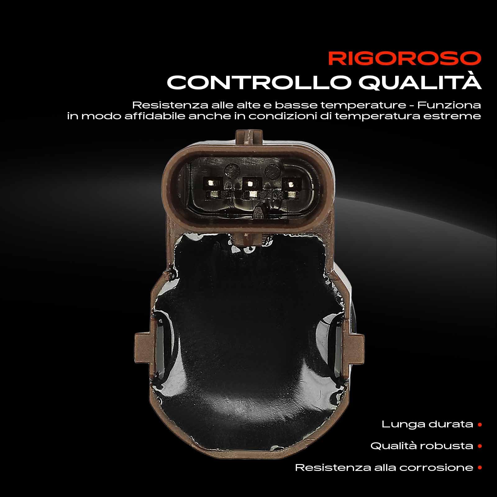 Frankberg 4x Sensori di Parcheggio PDC Compatibile con X3 F25 Serie 5 Touring F11 X3 E83 Serie 5 F10 X5 E70 Replace# 66209270495