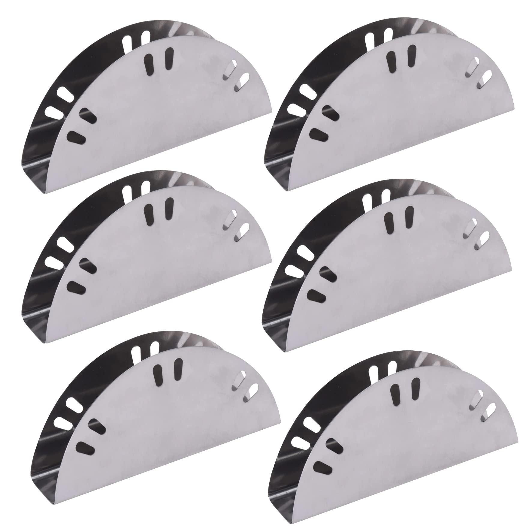 EVK® Stainless Steel Napkin Tissue Paper Holder and Dispenser with Holes for Kitchen, Restaurant, Office, Dining Table, Café, Hotels, Tissue Napkin Stand Holder (1) (6)