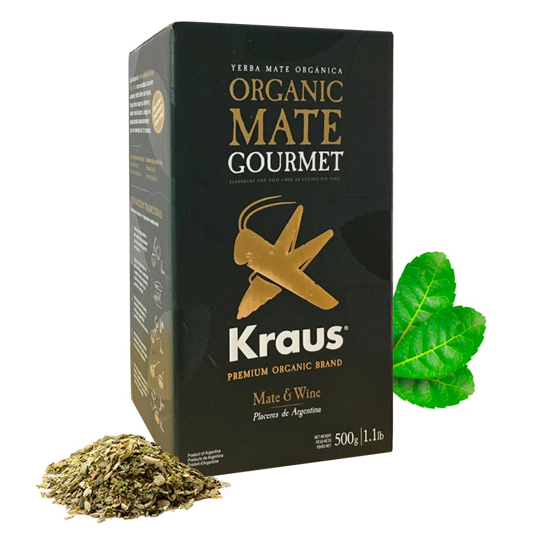 Gourmet Organic Yerba Mate Bio Mate Low Dust Content 500gr