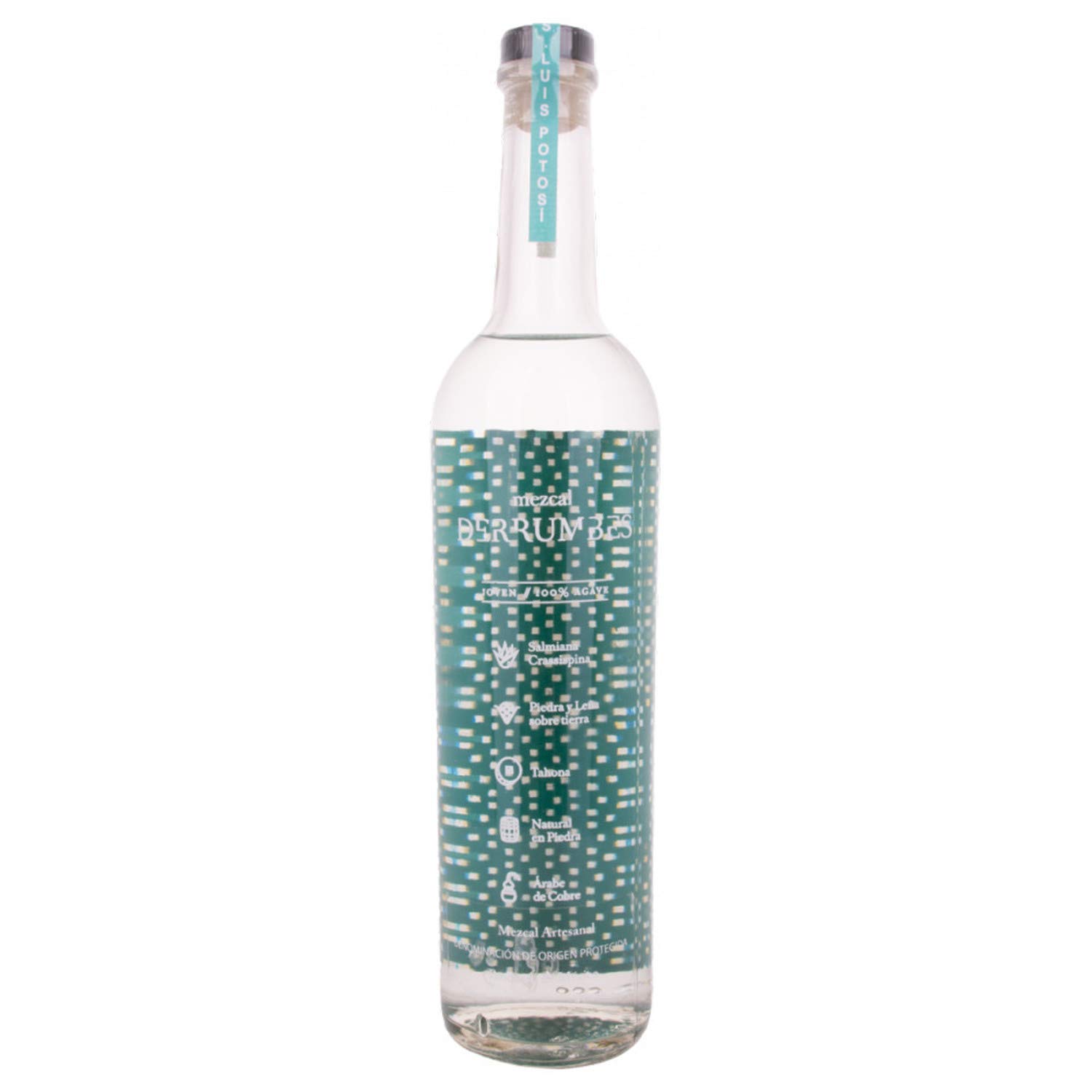 Derrumbes Mezcal S. LUIS POTOSÍ Joven 100% Agave LOTE 13 44,00% 0.7 l.
